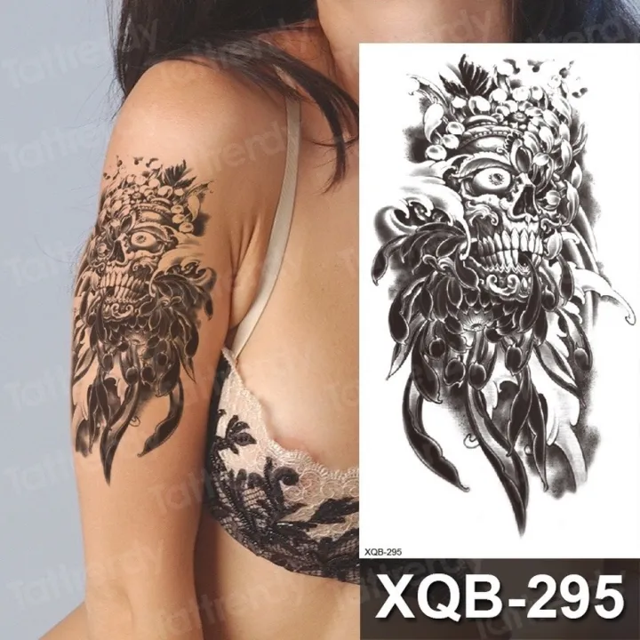 Fake%20Tattoo%20Sticker%20Black%20Compass%20Eye%20Tattoo%20Design%20for%20Men%20Women%20Hand%20Arm%20Band%20Tattoo%20Sleeve%20Waterproof%20Body%20Art%20Painting%20Popular%20-%20Image%207