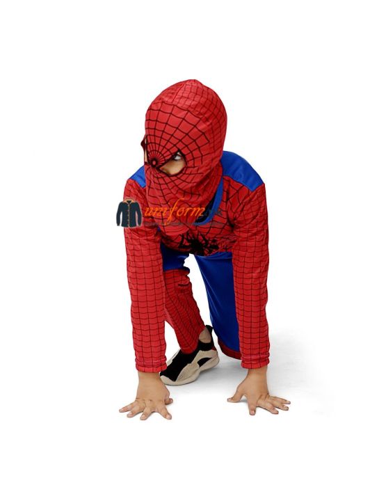Spiderman%20Costume%20For%20Kids%20Including%20Spider%20Man%20Shirt%20Spiderman%20Trouser%20Spiderman%20Mask%20-%20Image%203