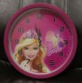 Wall Clock For Kids Room , Barbie Cartoon Character Wall Hanging Clock For Kids Room , Favorite Character Of Kids. 