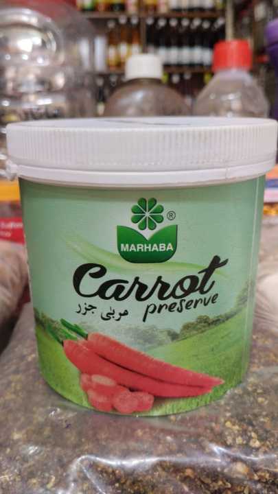 Marhaba Herbal Carrot Murabba 400 grams – Organic Gajar Preserve for Immunity & Wellness"