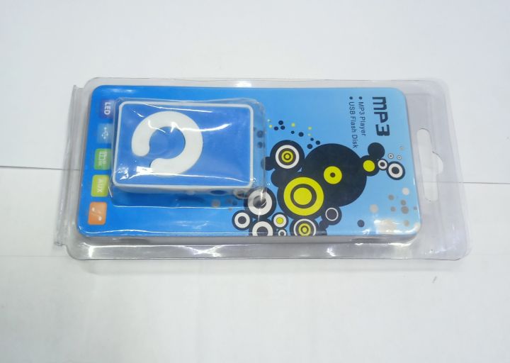 MINI SHUFFLE MP3 PLAYER SD CARD SAPORT RECHARGEBLE