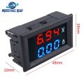 Digital Voltmeter DSN-VC288 Panel Mount DC 100V 10A Voltmeter Ammeter. 