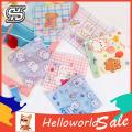 HelloWorld Biscuits Bags Transparent Candy Biscuit Gift Cartoon Self Sealing Storage Pouches. 