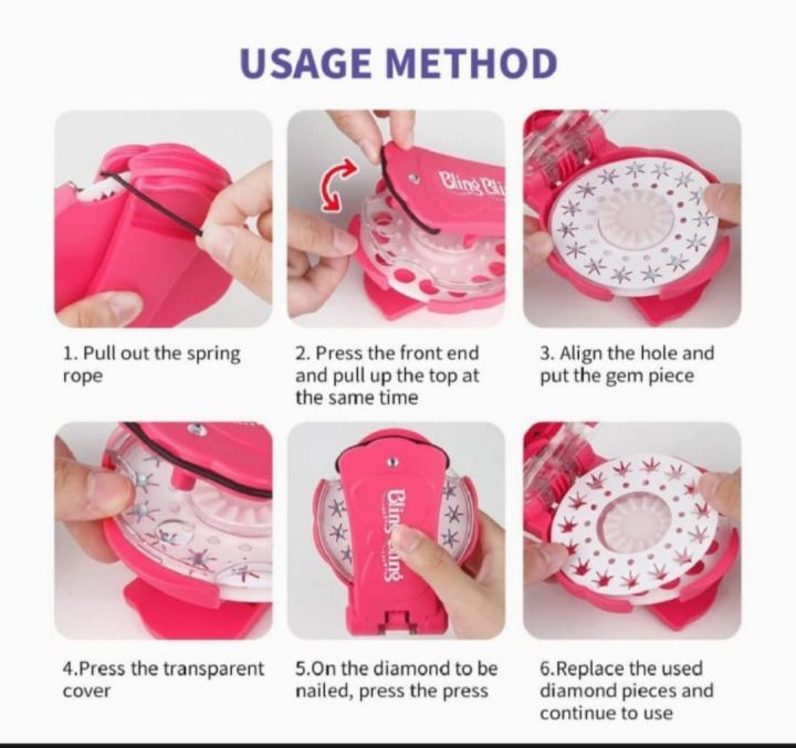 Colourful%20Hair%20Gem%20Stamper%20Glam%20Bling%20Styling%20Tool%20for%20Hair%20Clothes%20Kids%20-%20Blinger%20Kids%20Jewel%20Machine%20with%2012%20Refills,%20Fun%20&%20Easy%20Hair%20Decoration%20Kit%20for%20Sparkly,%20Trendy%20Look%20%E2%80%93%20Perfect%20Gift%20for%20Children,%201%20Refill%20=%2015%20Clicks,%20Creative%20Hair%20Accessories%20-%20Image%204