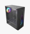 BOOST JAGUAR GAMiNG PC CASE BLACK WiTH 3 RGB FAN. 