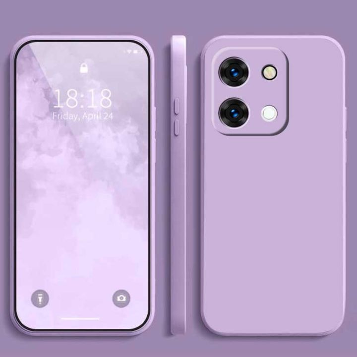 VIVO Y28 4G Liquid Silicon Case Soft TPU Shockproof Full Camera Bumper Back Cover