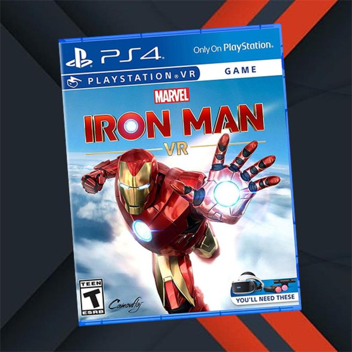 PLAYSTATION 4 DVD MARVEL IRON MAN VR PS4 GAME | Daraz.pk