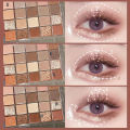 20 Colors Eyeshadow Palette Pearly Matte Rose Pink Color Eyeshadow Shiny Smokey Earth Color Eye Shadow Lasting Eye Makeup. 