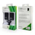 2Pcs 4800mAh Battery+1 Charging Cable for Xbox 360 Rechargeable Batteries Ni-MH Wireless Controller Gamepad Replacment Wholesale. 