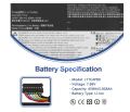 New Laptop Notebook 4 Cell  Battery For   Len  IdeaPad YOGA 530S-14ARR Series P/N L17M4PB0  (7.68V 5780mAh  45Wh). 