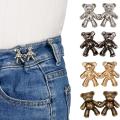 Adjustable Jean Buttons Pins for Loose Jeans Button Replacement Pant Clips for Waist Buckle. 
