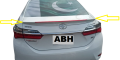 Toyota Corolla 2015-2022 LED Trunk Spoiler (Super White). 