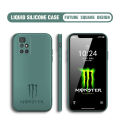 UCUC for Xiaomi Redmi 10 Case Trendy Graffiti Monster Paw Print Cover Thin Soft Luxury Square Liquid Silicone Phone Case. 