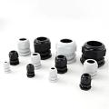 PG7/9/11/13.5/16/19 Waterproof Cable Gland Cable entry IP68 PG Series White Black Nylon Plastic Connector. 
