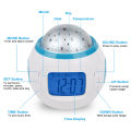 Kids Music LED Star Sky Night Light Projector Lamp Digital Alarm Clock Bedroom Unique Clocks with Music Calendar Birthday Toy for Children Baby Boys Girls. 