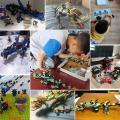 Phantom Ninja Building Blocks Ninja Raiden Dragon 522Pcs +4 Ninjas Toy Gift Kids. 