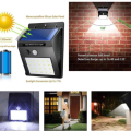 LED Solar Wall Lamp Outdoor Waterproof Up And Down Luminous Lighting Garden Decoration Solar Lights. 
