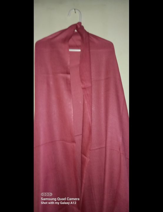 Pink female shawl