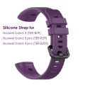 Wrist Bracelet for Huawei Band 3 Strap Silicone Band 4 Pro Sports Bands Replacement Wristband Accessories Purple Pink Rubber. 