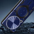 PlusCase for Xiaomi Redmi 14C / Poco C75 4G 360° Rotate Ring Stand Full Protection Slide Lens Cover Shockproof Case. 