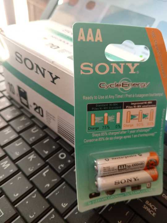 SONY%20AAA%20Rechargeable%20Cells%20Shop%20Promotion%20Sale%20AAA%20Rechargeable%20Battery%20Cell%20Imported%20Sony%20Cycle%20Energy%20NiMH%20-1.2v%204300mAh%201000%20Cycles%20Batteries%20Cells%20-%20Image%208