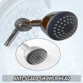 Anti Scald Shower Head - Hot Stop Anti Scalding Shower Head - Water Burns Prevention Technology. 