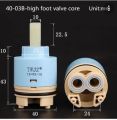 40mm Replacement Ceramic Disc Cartridge Kitchen Basin Mixer Tap Repair Kit durable. 