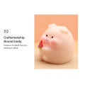 Mini Cute Pig Figurine Animal Model Moss Micro Landscape Home Decor Miniature Fairy Garden Decoration Accessories Conbo. 