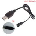 3.6-9.6V 250mA NiMh/NiCd  USB Charger Cable SM 2P Forward Plug. 