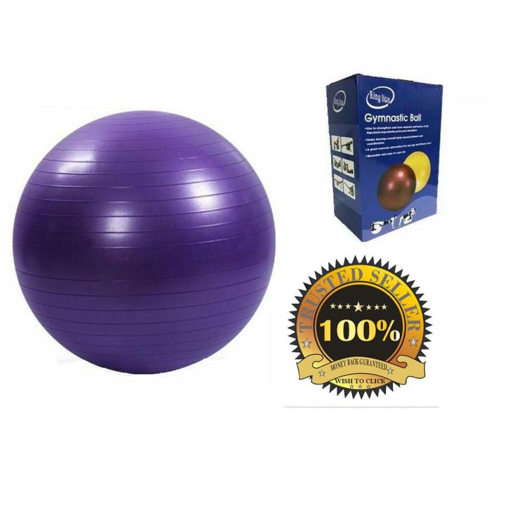 King Lion Gymnastic Ball Fitness Exercise Ball And Yoga Ball (Diameter:75cm)