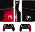PS5  Slim Digital Edition version ( Not Disk Version )spider skin with 2 controller skin  (not silicone cover  and not included console). 