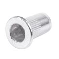 M5 Aluminium Threaded Rivnuts Flat Head Rivet Nuts Nutserts 100pcs. 