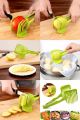 Handheld Lemon Tomato Slicers, Multipurpose Kitchen Fruit Food Tongs Vegetable Slicer Potato Cutter Onions Holder Easy Slicing Helper Tools Slicer Chopper Fruits Cutter. 