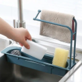 Expandable Kitchen Sink Drain Rack Basket. 