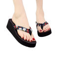 For Clearance Ready Stock Women Ladies Fashion Summer Flowers Bohemian Style Slippers Beach Sandals Shoes Can COD. 