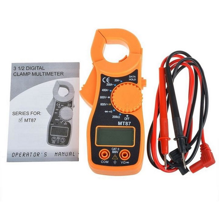 Multimeter MT87 Digital Clamp Meter MT87 AC Ampere Daraz.pk