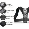 ADJUSTABLE Body Posture Corrector Belt (Back & Shoulder Support Brace) for Men & Women. 