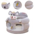 Babies Learn To Sit On The Sofa Baby Sofa Support Seat Cover, Cartoon Plush Chair for Learning to Sit, Comfortable. 
