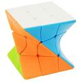 Lefun 3x3 Torsion Magic Rubik Cube Coloful Twisted Cube Toy Strange Shape Stickerless Puzzles Colorful Educational Toys For Children. 