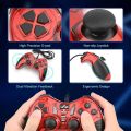 Rii PC Controller,PS3 Gaming Controllers Wired USB Gamepad Compatible with PS3,Windows 11/10/8/7, PC,Laptop,Android,Vista,TV-Box(Red). 