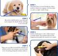 CAT & DOG - TOOTH BRUSH SET DUAL HEAD PET TEETH CLEANER. 