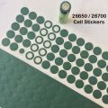 26650  26700 cell insulation stickers waterproof heat resistant. 