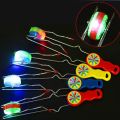 Magic Rail Twirlers Magnetic Gyro Wheel Spinning Top Toy Colorful Rainbow LED Lights Effect. 