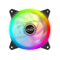 FANTECH FC 124 Turbine RGB Ring Colorful LED Silent Cooling Fan. 