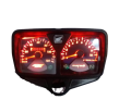 Multi-Color Flashing LED Backlight Meter Speedometer for CG 125 Motorcycle. 