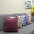 CH Shiny Classic Embroidery Cotton Cushion WithOut Filling ( 16 x 16 Inches). 