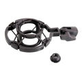 Universal Professional Condenser Microphone Mic Shock Mount Holder Studio Recording Bracket For Large Diaphram Mic Clip Black. 