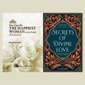 2 Books Combo Set  1,"Secrets of Divine Love: The Complete Spiritual Journey Set – Book & Journal" And   2,"You Can Be the Happiest Woman in the World: Inspirational Book by Ibn Abdullah Al-Qarni". 