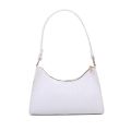 Women Retro Baguette Bag Tote Bag, Crocodile Shoulder Handbag Purses with Zipper Closure. 
