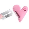 2 PCS Heart Shaped Hair Cutting Razor Comb Easy and Precise Hair Trimming Tool for Adults. 